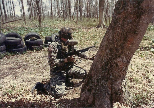Chuck at Slick Fox adventure.