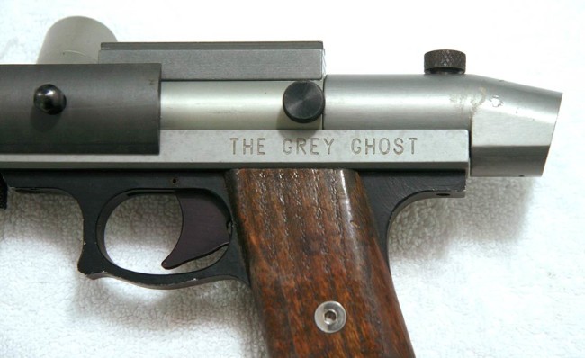 close up of side of parts ghost