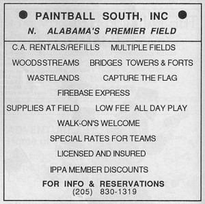 Paintbal South - September 1989