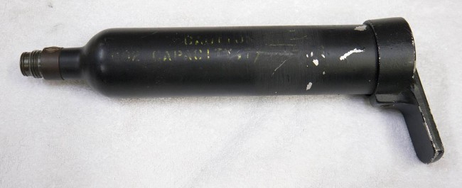 early co2 tank with asa valve.