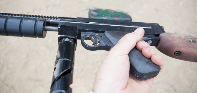 Underside view of Sniper 1 serial 71.