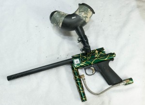 left side of palmer's blazer with a vl-90