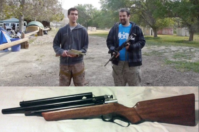 Jason and Andrew's Lever Action Sheridan rifle build.