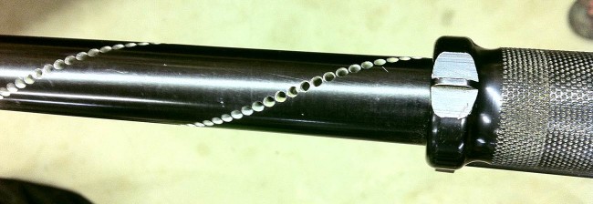 A Smart Parts drilled barrel