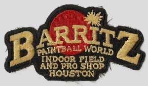 Barritz Red Background patch.