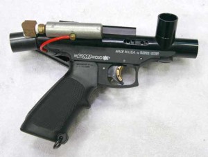 right side view of an assembled chameleon kit.