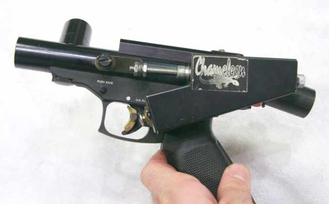 left side view of chameleon kit