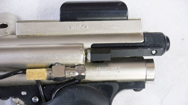 close up right side of Palmer's Stroker Annihilator.