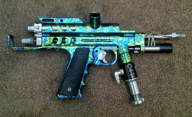 left side of confetti razorback