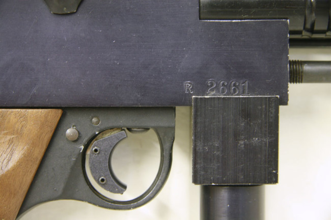 Sniper 1 serial R2661 made for Top Gun.