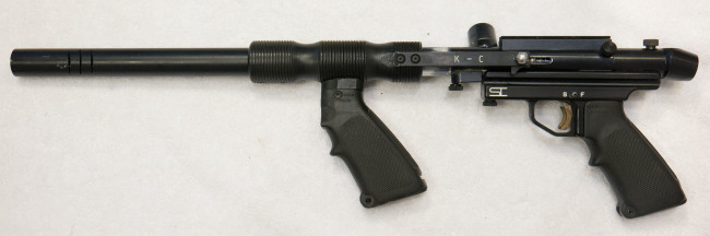 Left side of David Kermode's Line SI Bushmaster.