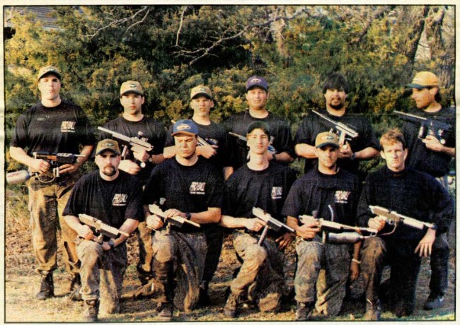 Ironmen in Paintball News April 2nd, 1992