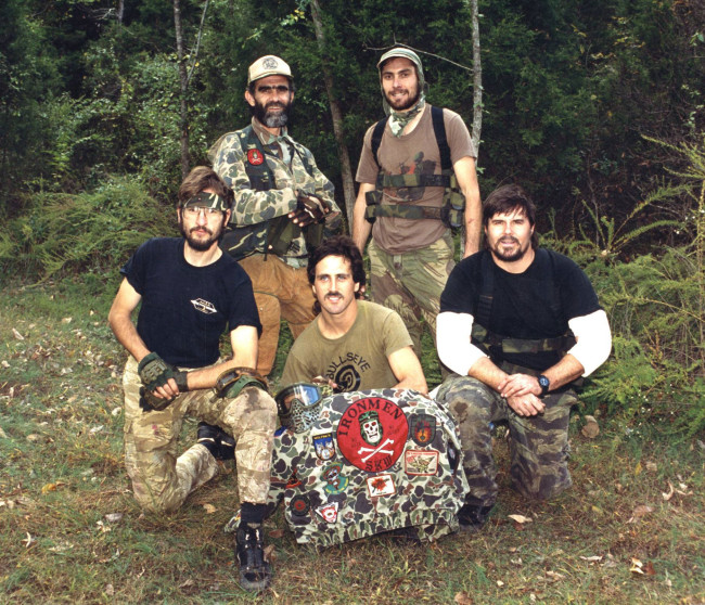 Ironmen at Line SI Masters 1990.