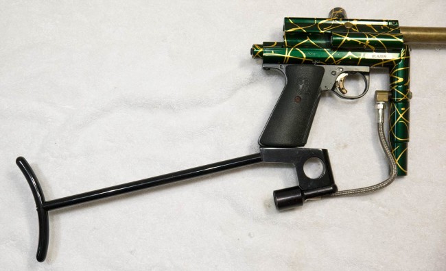 Right side of Blazer with Doc Nickel P stock.