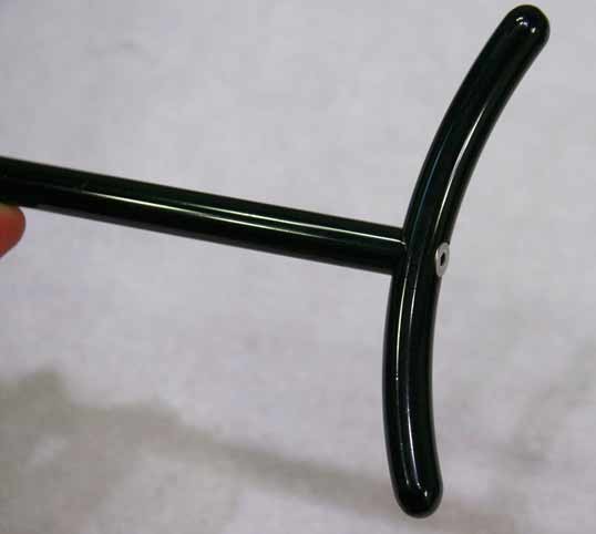 End of the shaft on this stock.