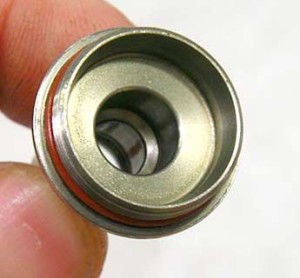 Back side of removable powertube tip.