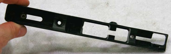 Top view of Shadow rail