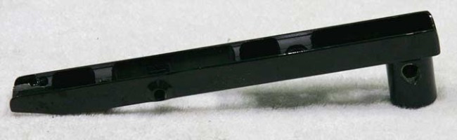 Side view of Shadow rail. Unfortunately the "shadows" obscure the extreme milling detail.