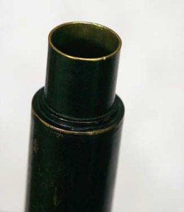 Removed Dent from the end of the barrel.