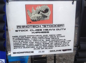 Rhinotech Stock Class Suspender harness.