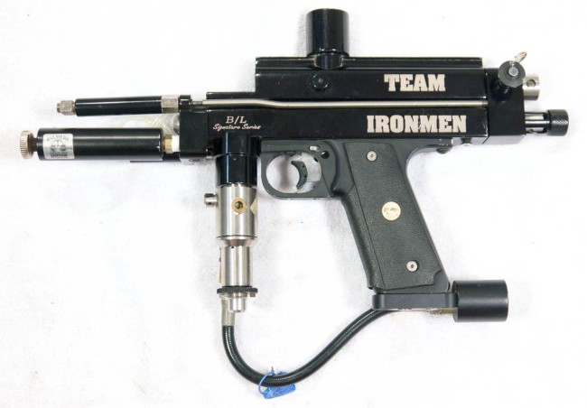 Brahim Estphan's 1996 Ironmen Autococker. Left side.