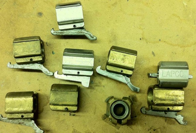 Lapco brass and stainless flutted hammers from Ghost and Spirits.