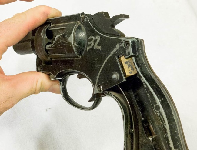 Back angled view of the Mark V 50. 