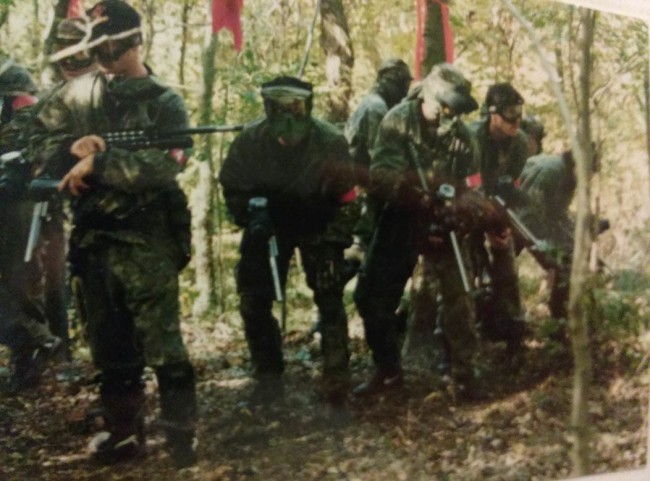 The Florida Annihilators getting ready for a break.