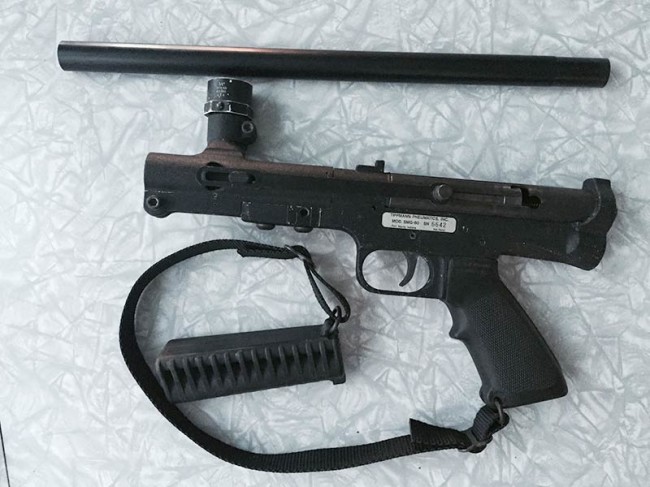SMG 60 converted to a 68 Special with serial SMG-60 6642.