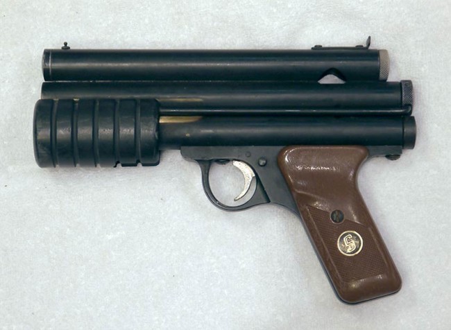 Left view of early PG to PGP conversion by Mac 1 and South Bay Arms.