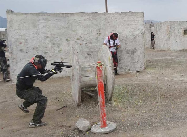 Gary and Rich on the town.