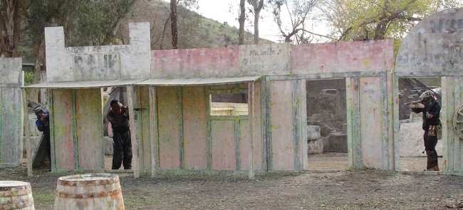 Danny, Danny, and Danny, playing the town.