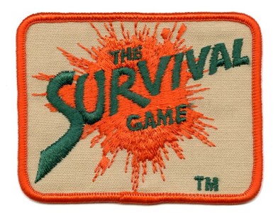 National Survival Game patch. C. late 1980s?