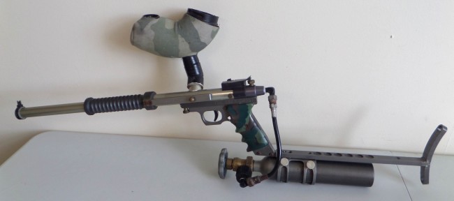 A left side shot of Simon Gascoigne's late 1989 Lapco Ghost.