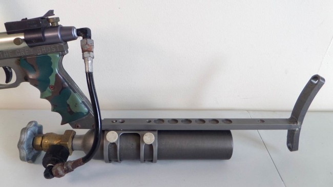 The partially milled through stock differs slightly from Stan Russell's "Stan Stock."