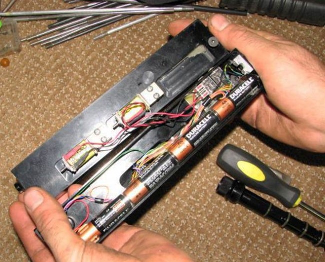 a flash lit view offering some additional details on the Cyber 9K. Photo courtesy Tim Firpo at Paintball Tek.