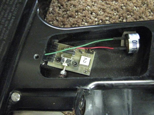 Interior receiver photo of Cyber 9K.