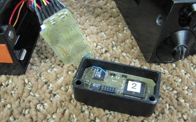 LCD display display close up from Cyber 9K.