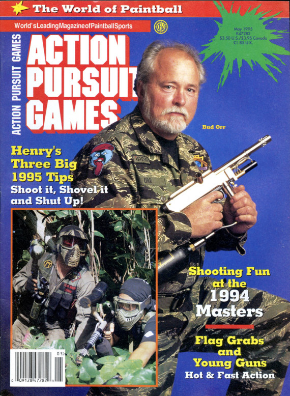 Bud Orr on the cover of the May 1995 issue of APG.