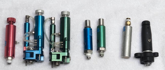 A close up on the Shocktech FGPs and Kapp Rhinos.