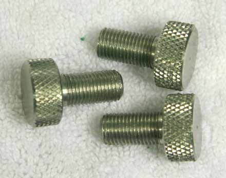 Stainless Rock Knobs, made by Taso.