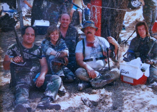 Earon Carter, Jessica Sparks, John Barber and Bill "Thunderpig" Harvey. 