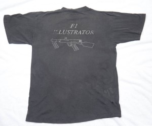 Back of Direct Connect F1 Illustrator Shirt.