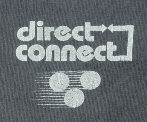 Front side close up Direct Connect F1 Illustrator Shirt.