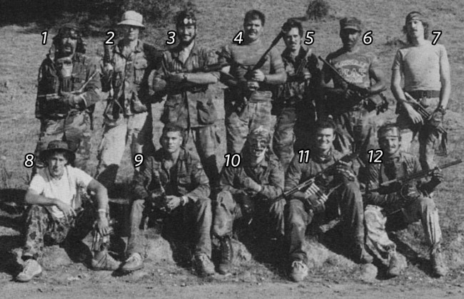 Photo of the Ironmen from Front Line Magazine January 1988.