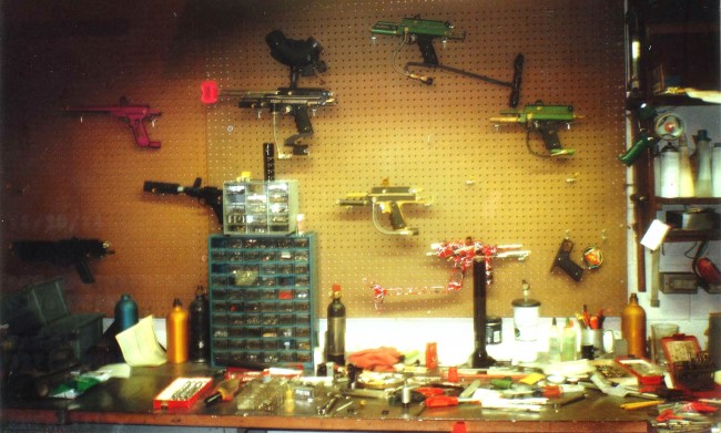 Russell Breeden's paintgun call circa 1994.