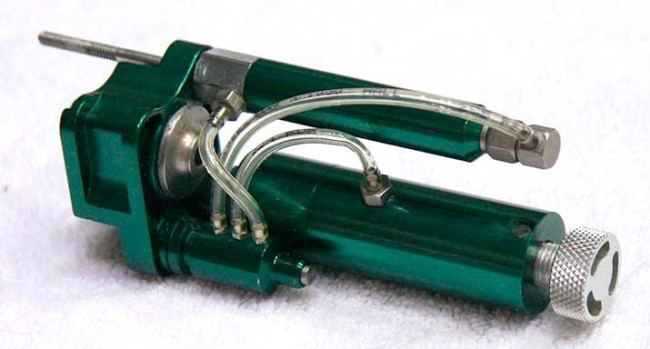 Green Shocktech Frontblock with bomb, FGP, ram and block.