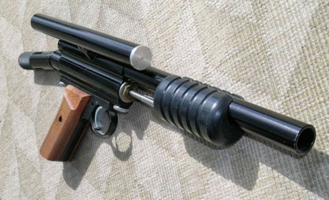 Front right view of stock class sterling.