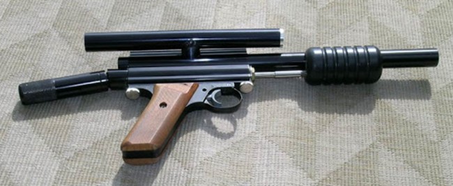 Right side view of Dale "Sugarstump" Price's convertible stock class sterling.