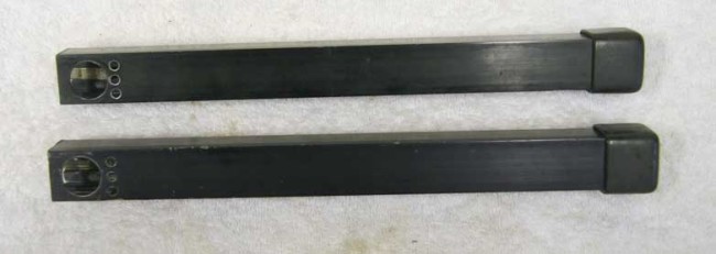 Full view of Tippmann SMG 68 mags.